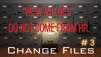 Not HR makes new company values!