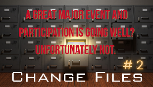 Change Participation needs more than one major event