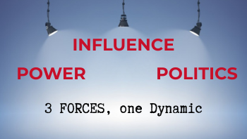 DISTINGUISH BETWEEN POWER, INFLUENCE ANS POLITICS FOR GOOD CHANGE MANAGEMENT